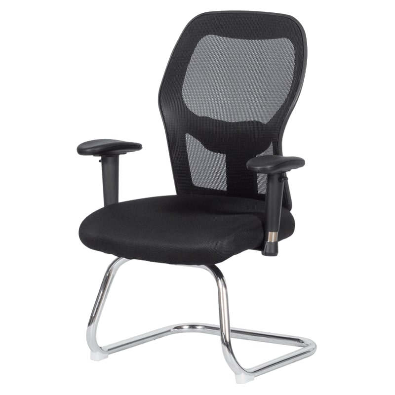 Посетителски стол Carmen 7620 черен